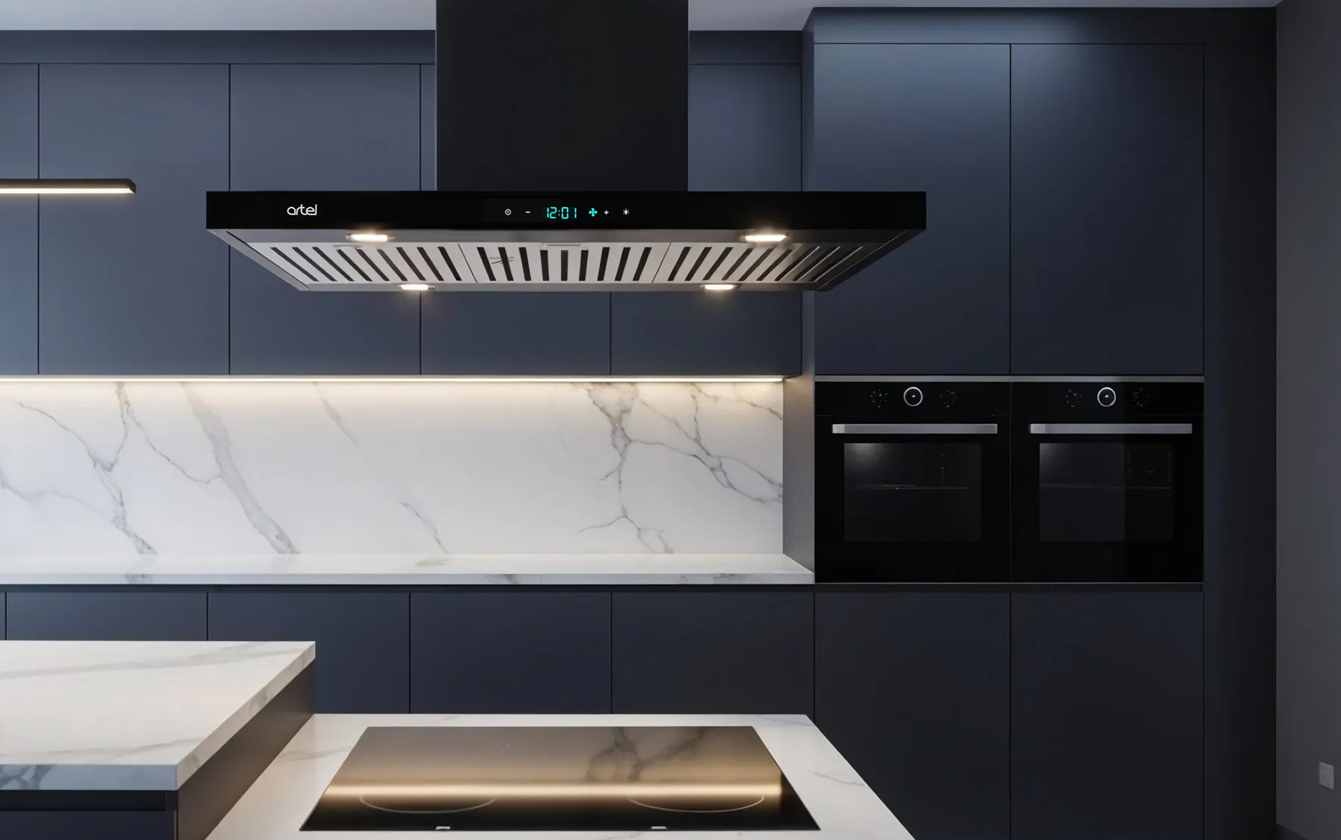 Вытяжка Artel Rapido Touch 1190 900 м³/час Сенсорное